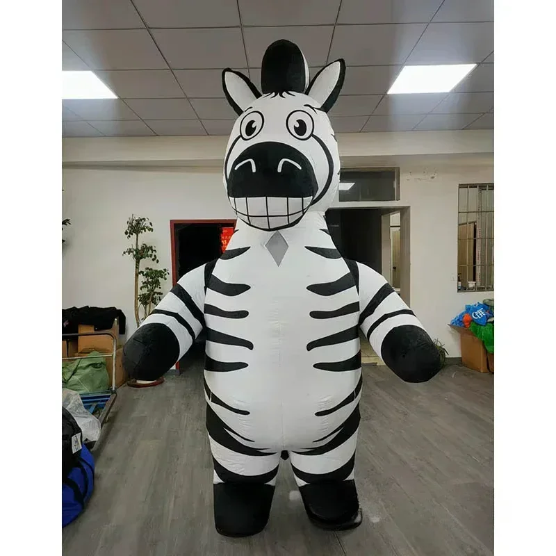 Event & Party Supply - Costume de mascotte zèbre gonflable pour
