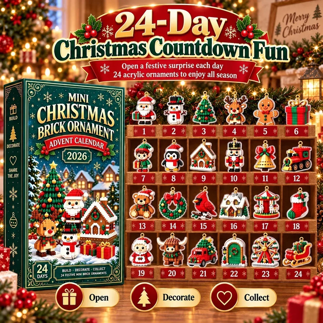 Event Support - ~-~Calendrier de l'Avent de Noël 2026,