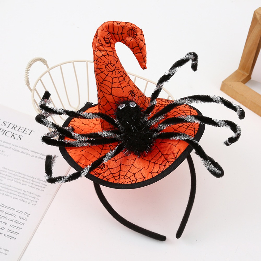 Party Hat Cone - Serre-tête chapeau de sorcière d'Halloween avec