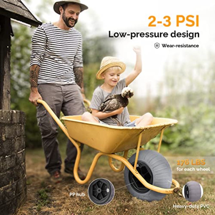 Chariot de plage, en caoutchou - Balloon Pump Hand avis et prix