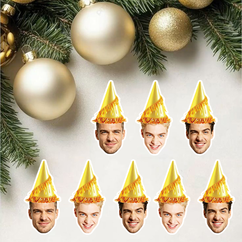 20/30 autocollants personnalis - Party Hat Cone avis et prix