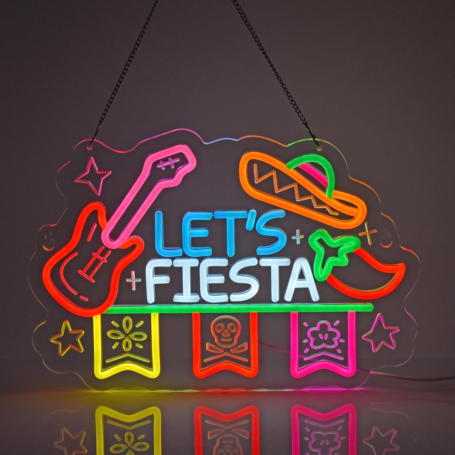 Ensemble de lettres lumineuses - Neon Sign Party avis et prix