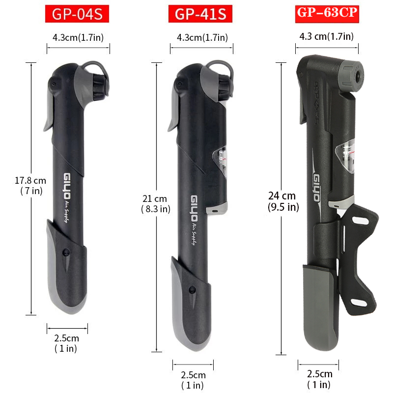 Pompe à vélo GIYO, mini pompe  - Balloon Pump Hand avis et prix