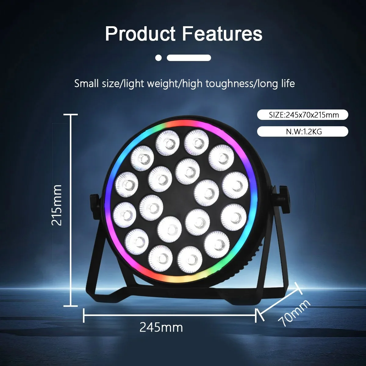 Projecteurs LED Par 4-en-1 RGB - Event & Party Supply avis et prix